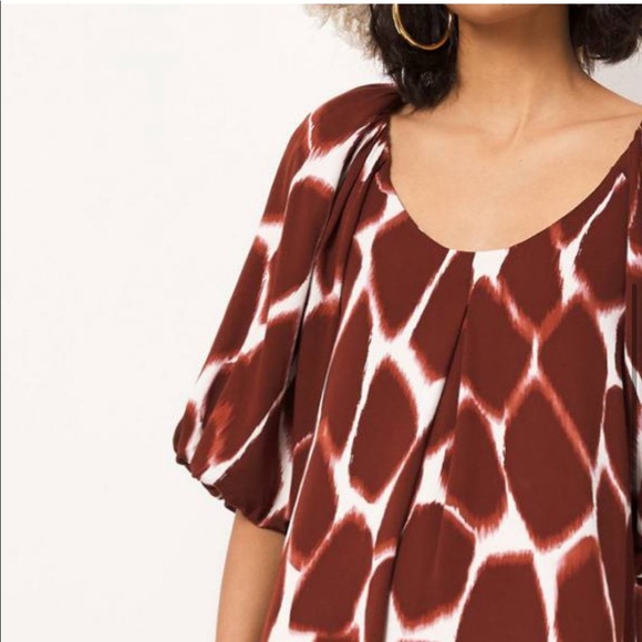 ✨ Anthropologie Giraffe Tunic Dress Sz M - Picture 3 of 6